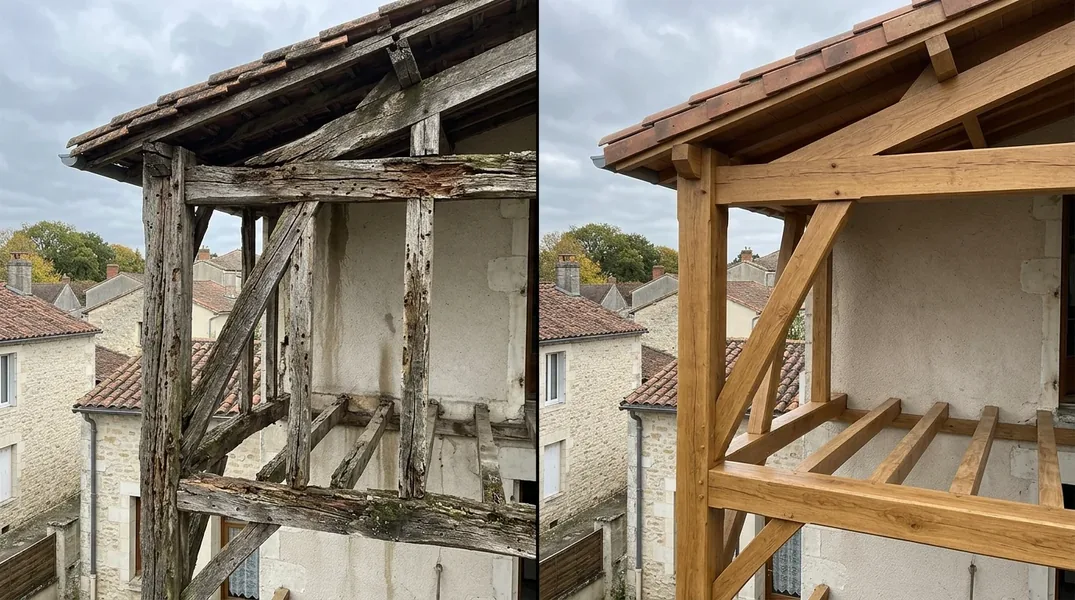 Résultat charpente à Poitiers — Charpentier Poitiers