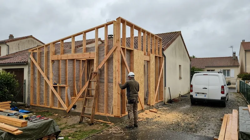 Extension & Ossature Bois Poitiers